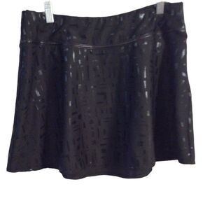 Tail Tech black Large L performance womens tennis skirt women's